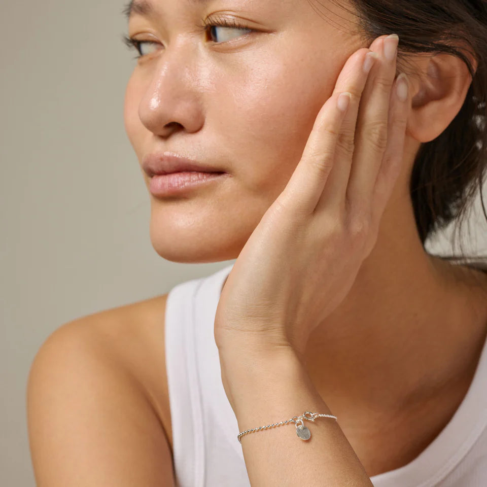 Silver Ball Chain Bracelet