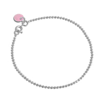 Silver Ball Chain Bracelet (62 Flamingo)