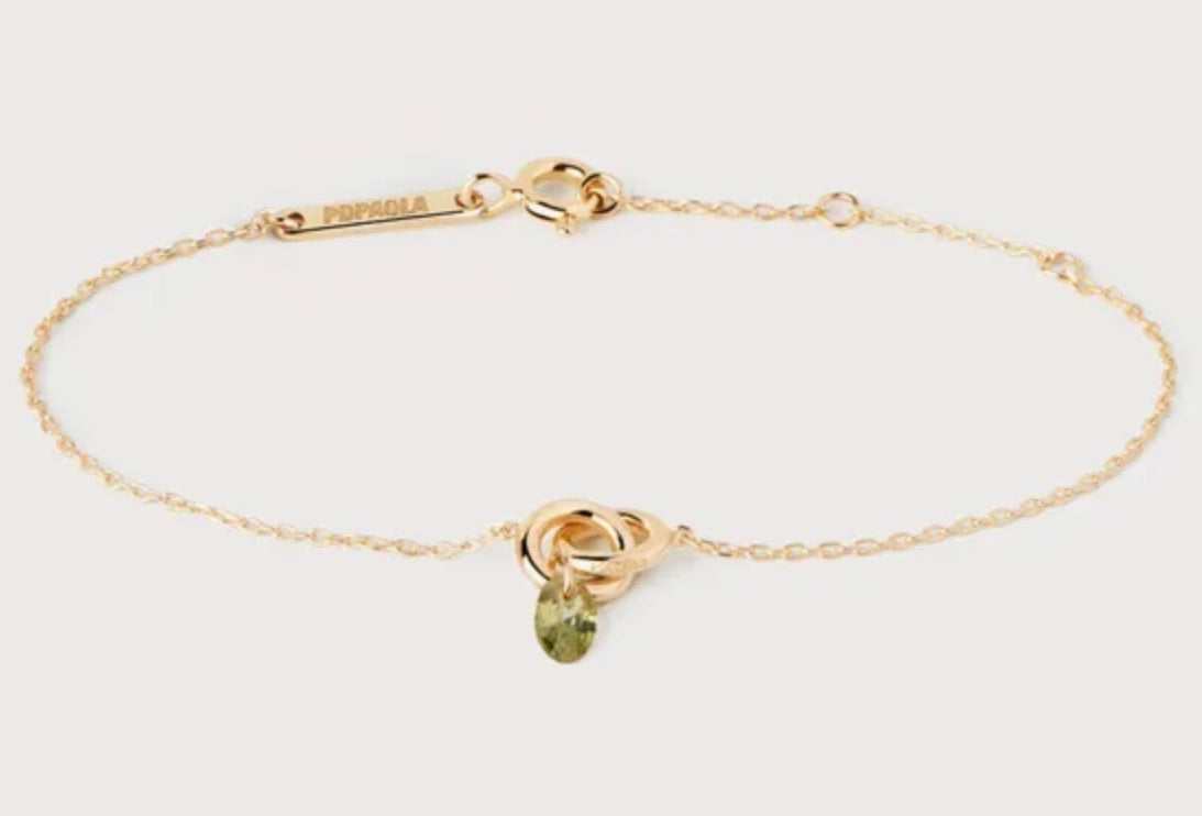 Green Lily Bracelet