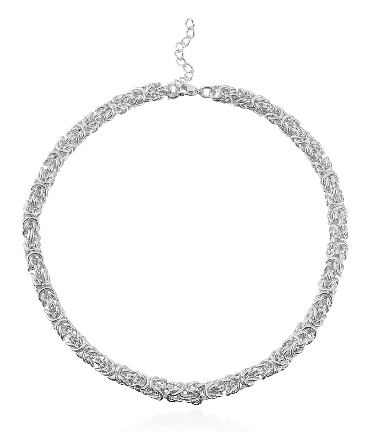 CINQUE NECKLACE SILVER