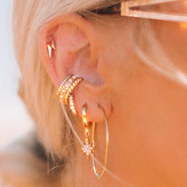 Flat Hoop Earrings