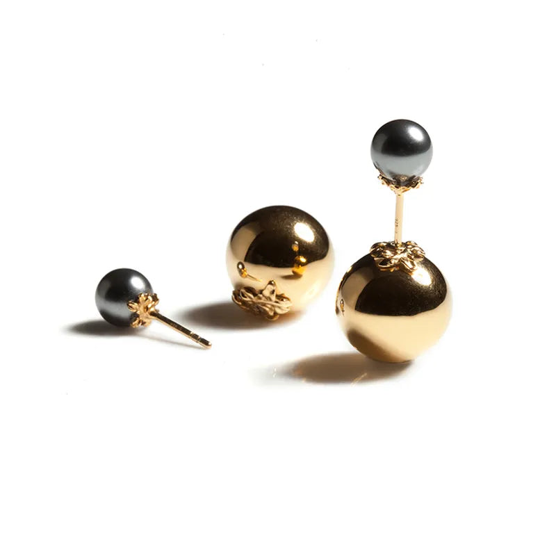 Orb &amp; Stud Earrings