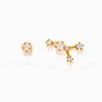 Constellation Studs - Gold / Cancer