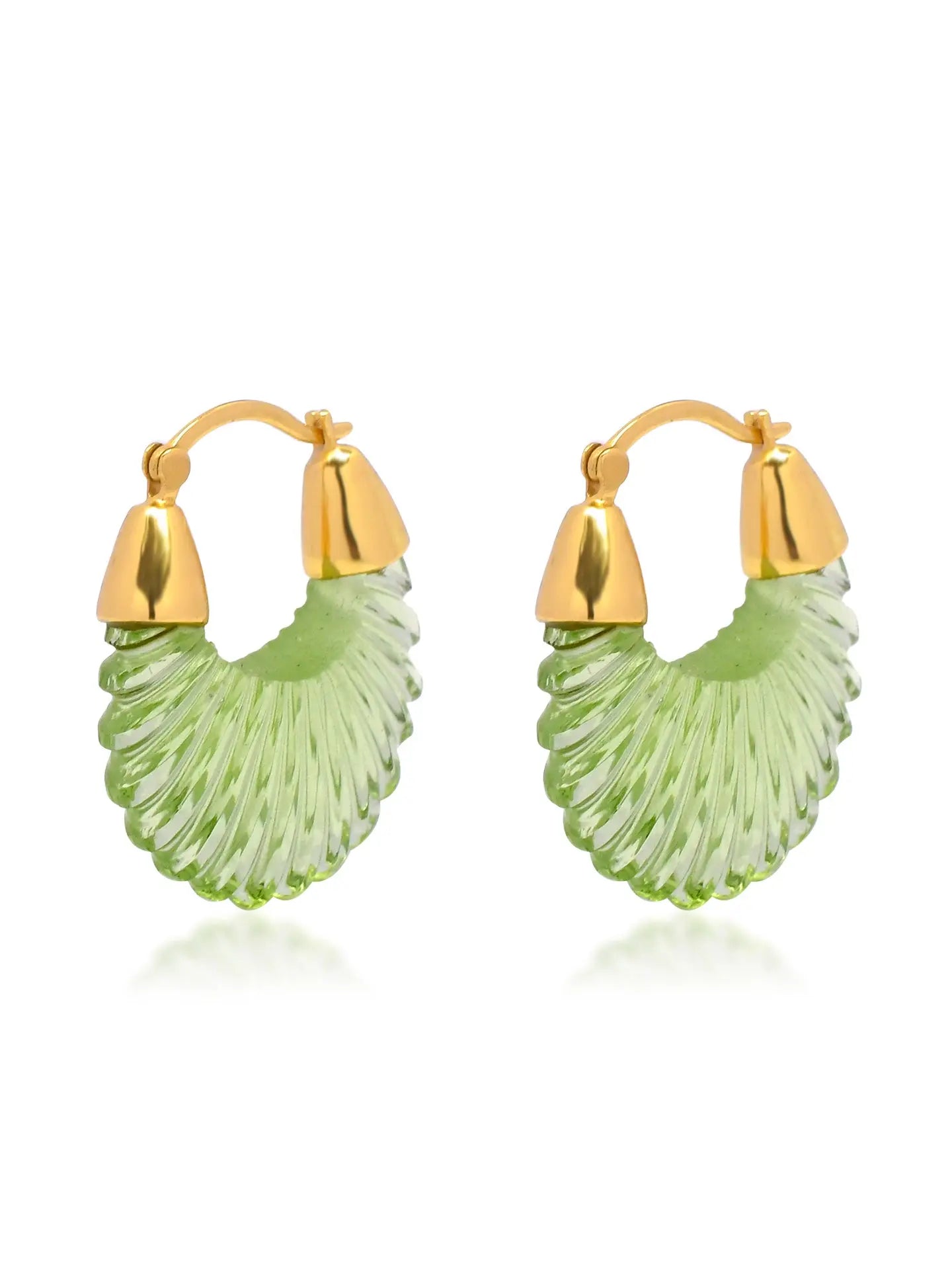 Ettienne Earrings Green