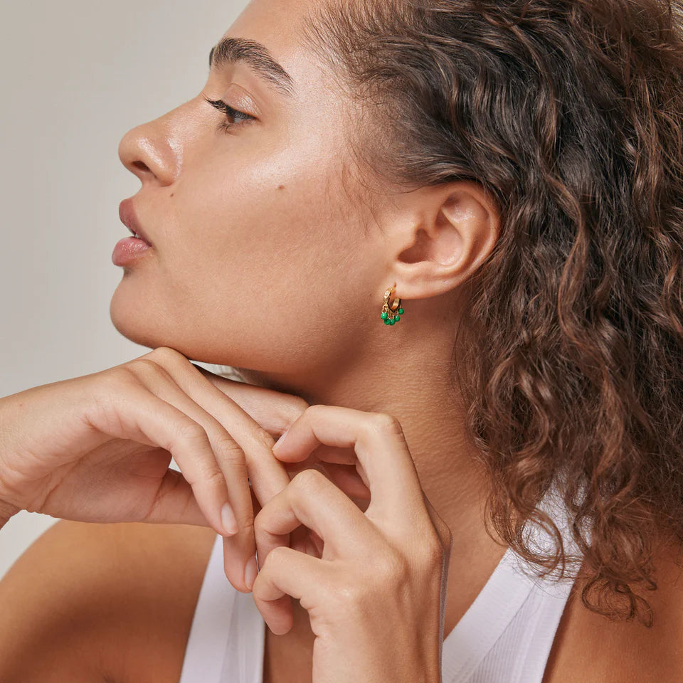 Grass Green Astrid Earring