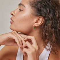 Grass Green Astrid Earring
