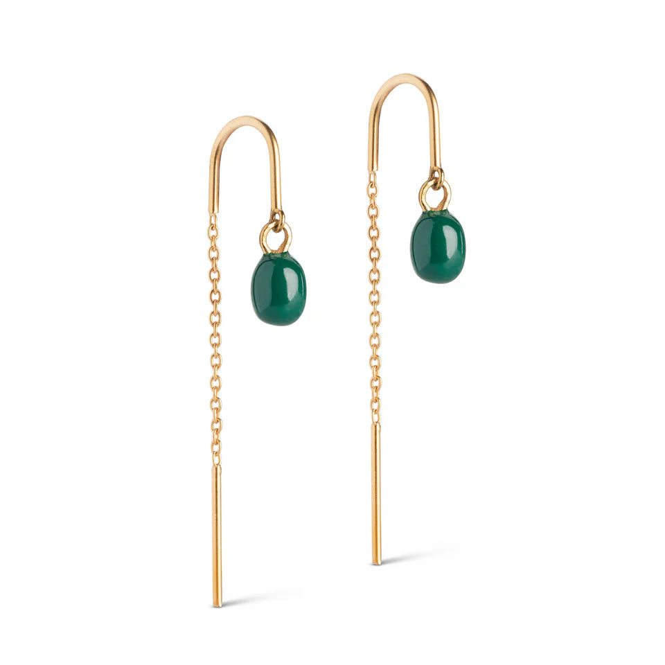 Eleanor Earring Petrol Green
