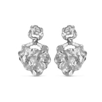 Large Silver Windy Earring