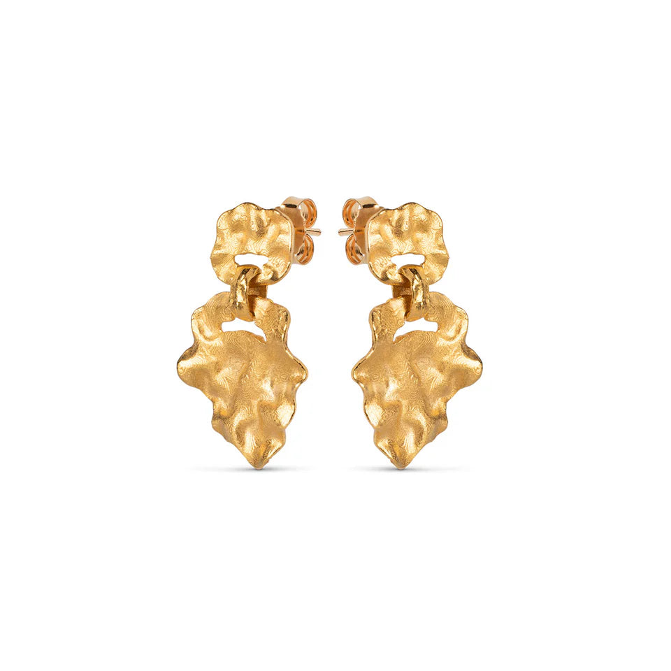 Small Gold Windy Earring