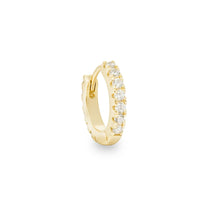 Eterna Gold Plated Single Huggie Hoop Earring