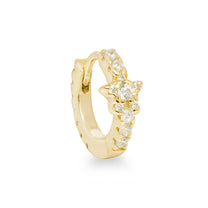 Etoile Gold Plated Star Tiny Single Huggie Hoop Earring