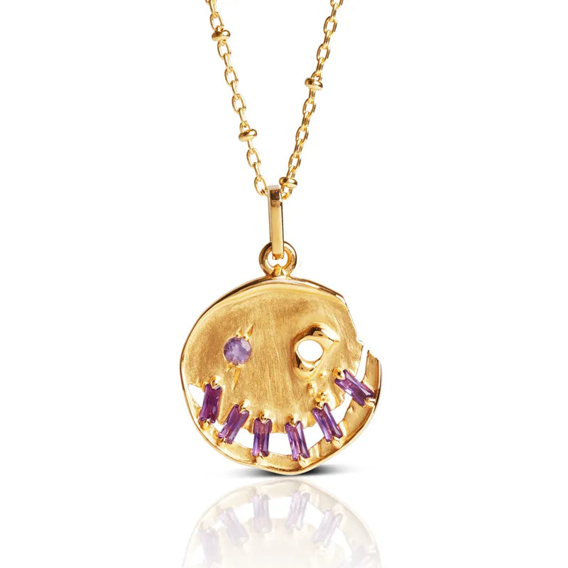 SMILE! Gold Amethyst