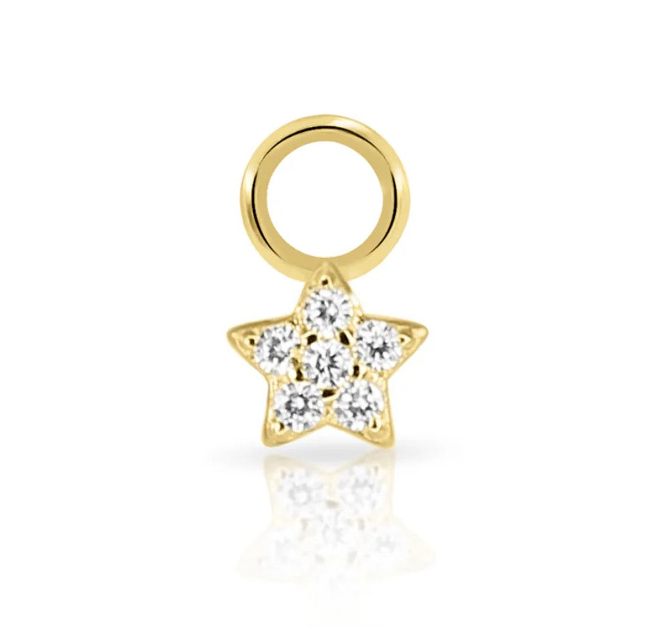 Gold Mini Star Charm