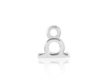 Zodiac Charm sterling silver