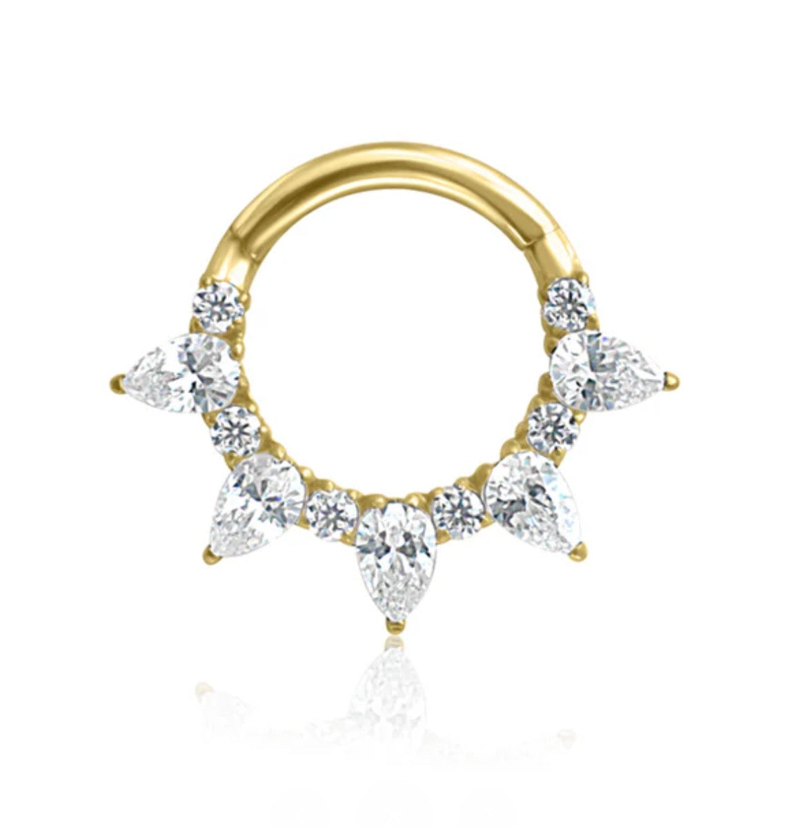 Gold GISELLE Daith Hoop