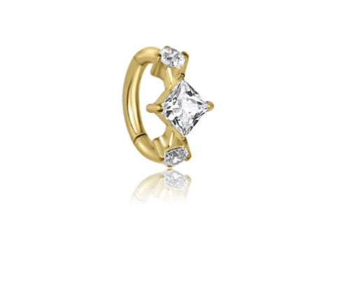 Vega cartilage hoop gold