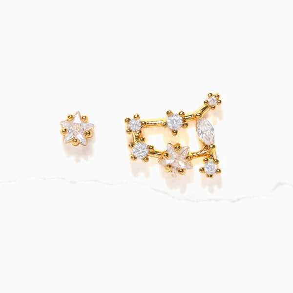 Constellation Studs - Gold / Gemini
