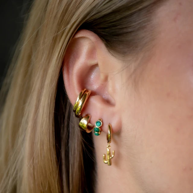 Gold Chunky Single Ear cuff