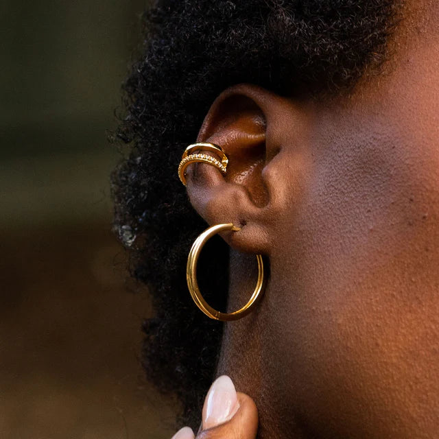 Gold Perfect Hoop Earrings