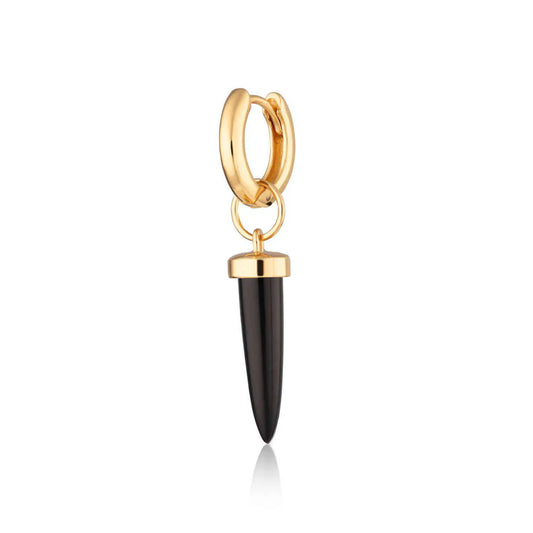 Single Earring Black Spike
