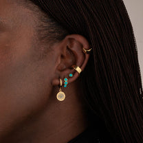 Gold Wide Single Ear cuff