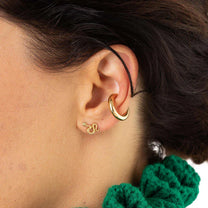 Gold Chunky Single Ear cuff