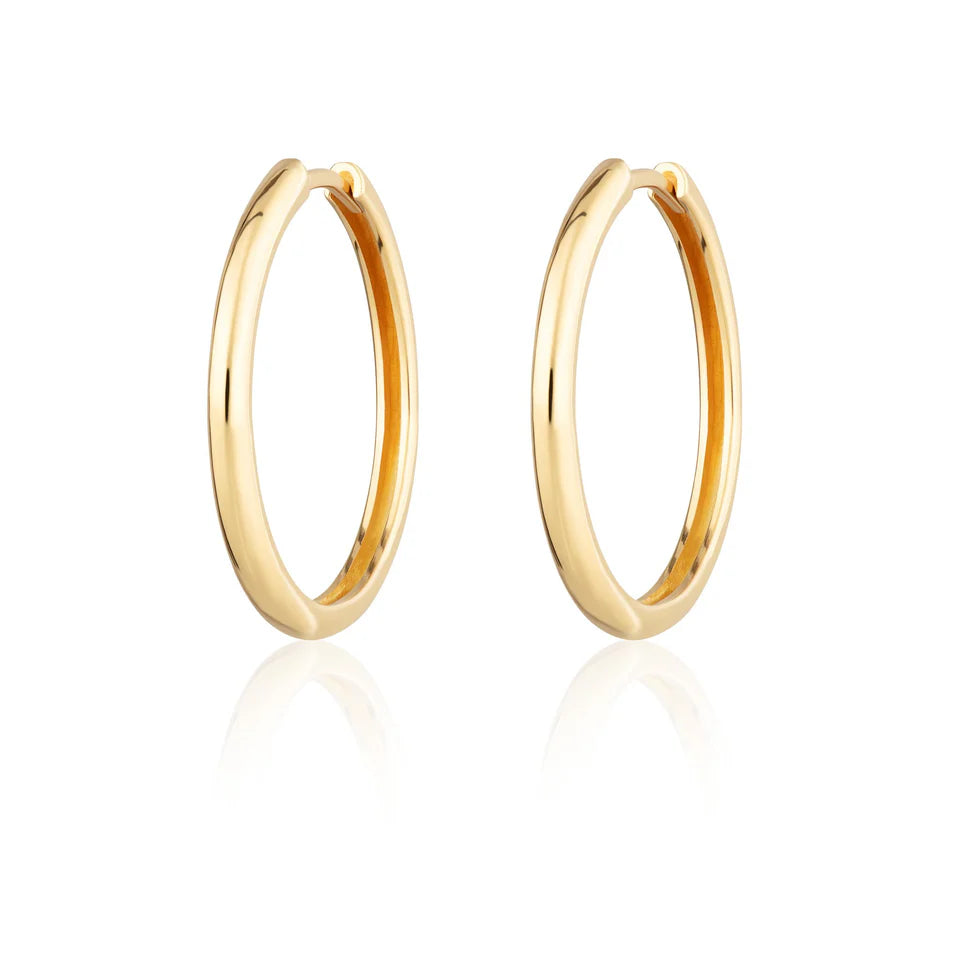 Gold Perfect Hoop Earrings