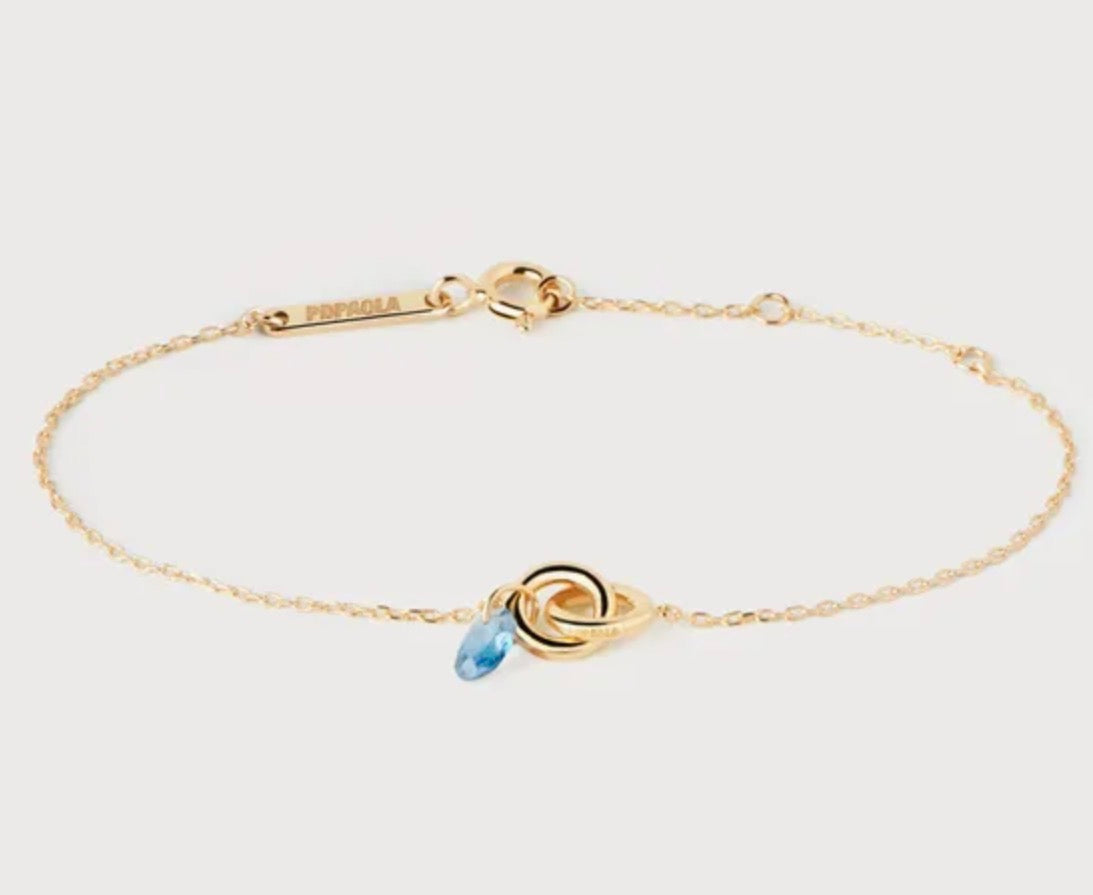 Blue Lily Bracelet