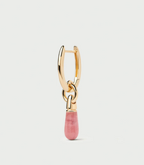 Rhodochrosite Jupiter small Single Earring