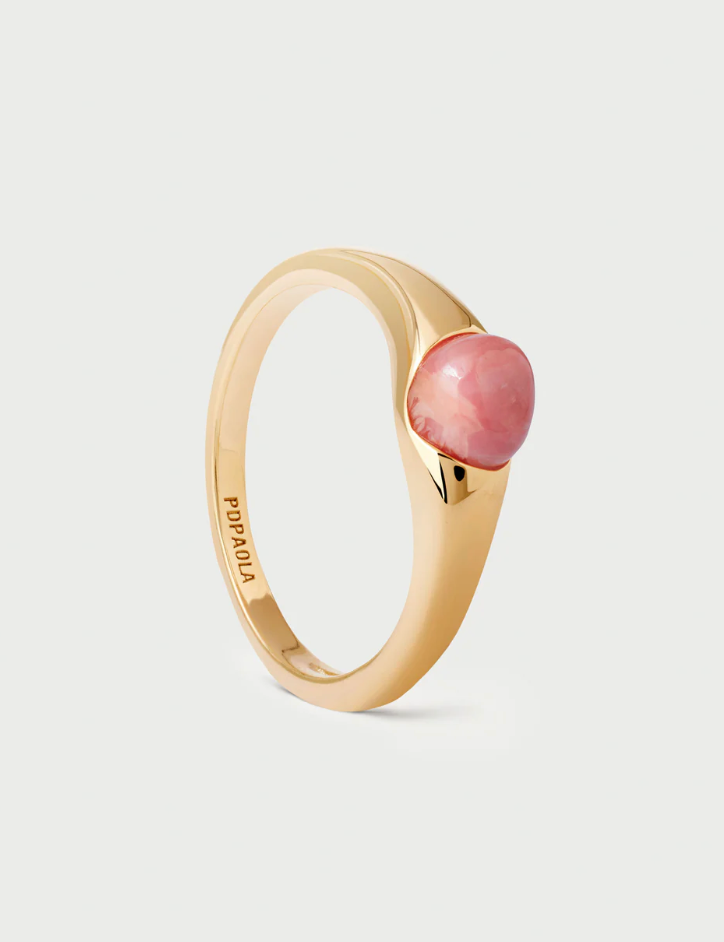 Rhodochrosite Orion ring