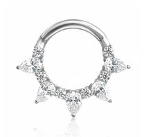 Silver GISELLE Daith Hoop