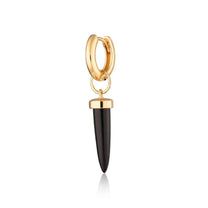Single Earring Black Spike
