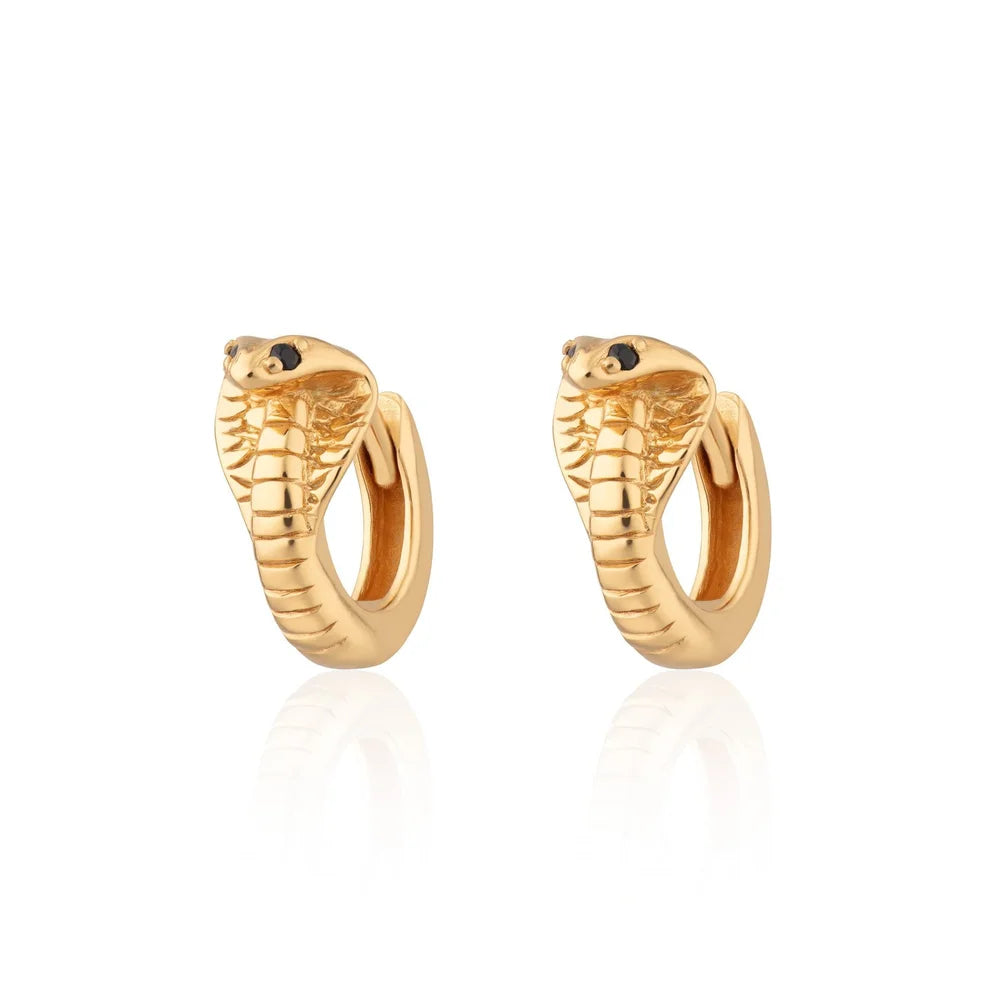 Cobra Snake Earrings