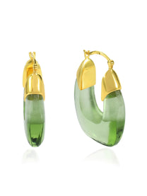 Rafelli Earrings Green Shyla