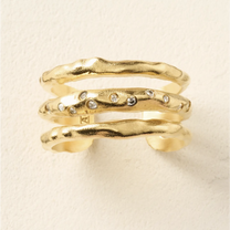 Iris Ring | Jewelry Gold Gift Waterproof