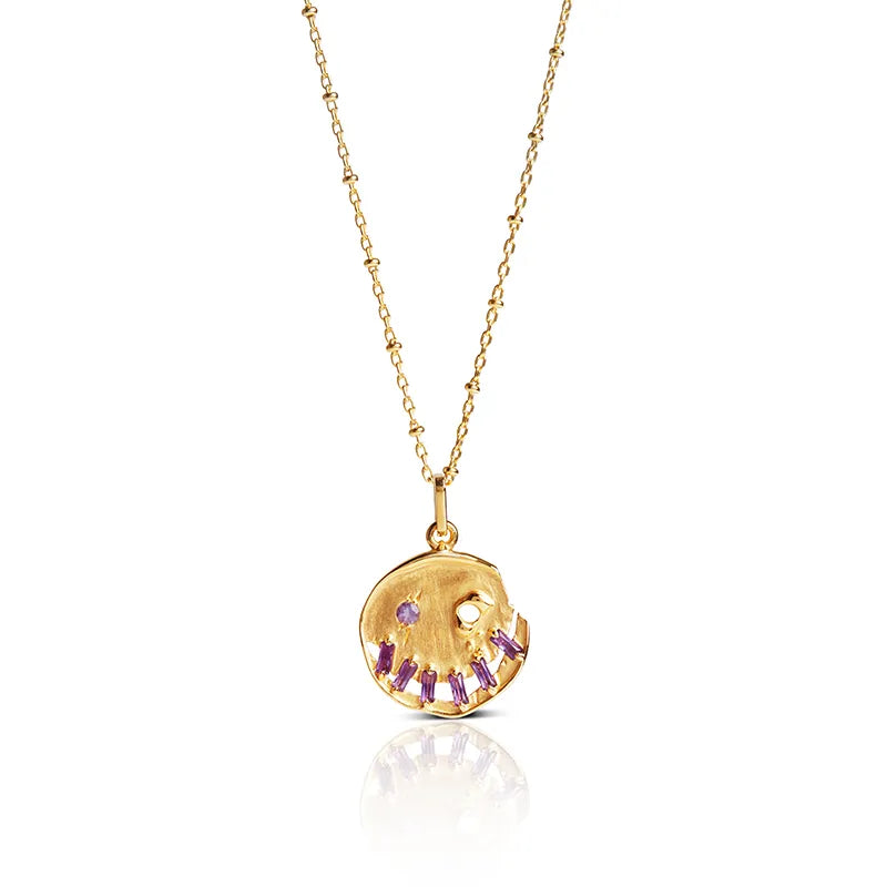 SMILE! Gold Amethyst