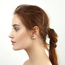 Orb &amp; Stud Earrings