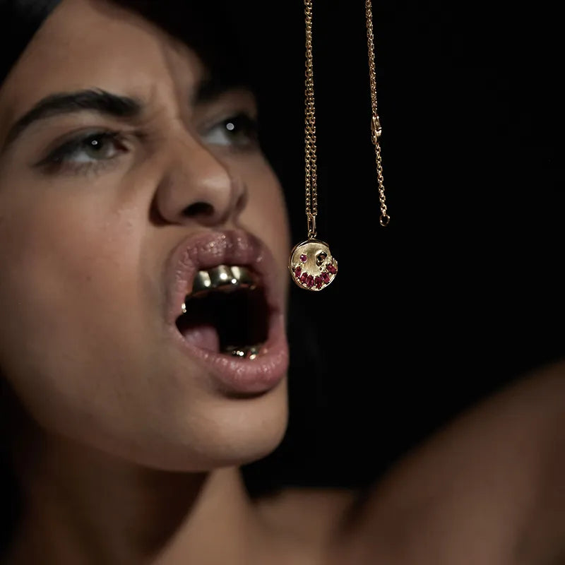 SMILE! Gold Vermeil Topaz