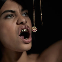 SMILE! Gold Vermeil Topaz