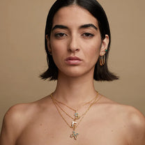 S – Gold with Mother of Pearl