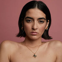 S – Gold with Mother of Pearl