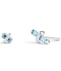 Candy Kiss Earrings – November – Topaz – Silver