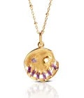 SMILE! – February – Amethyst – Gold Vermeil