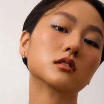 Mini Tota White Sapphire Earrings