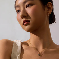 Mini Tota White Sapphire Argenti Earrings