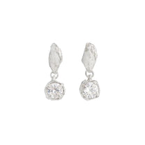 Mini Tota White Sapphire Argenti Earrings