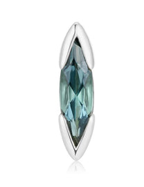 Motive Blue Tourmaline - 14K White Gold