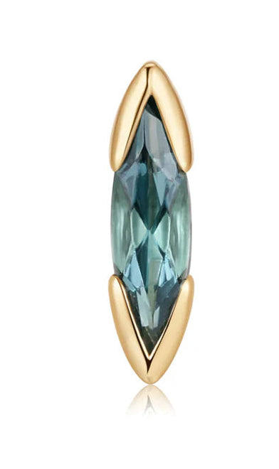 Motive Blue Tourmaline - 14K Yellow Gold