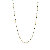 Lola Necklace Petrol Green