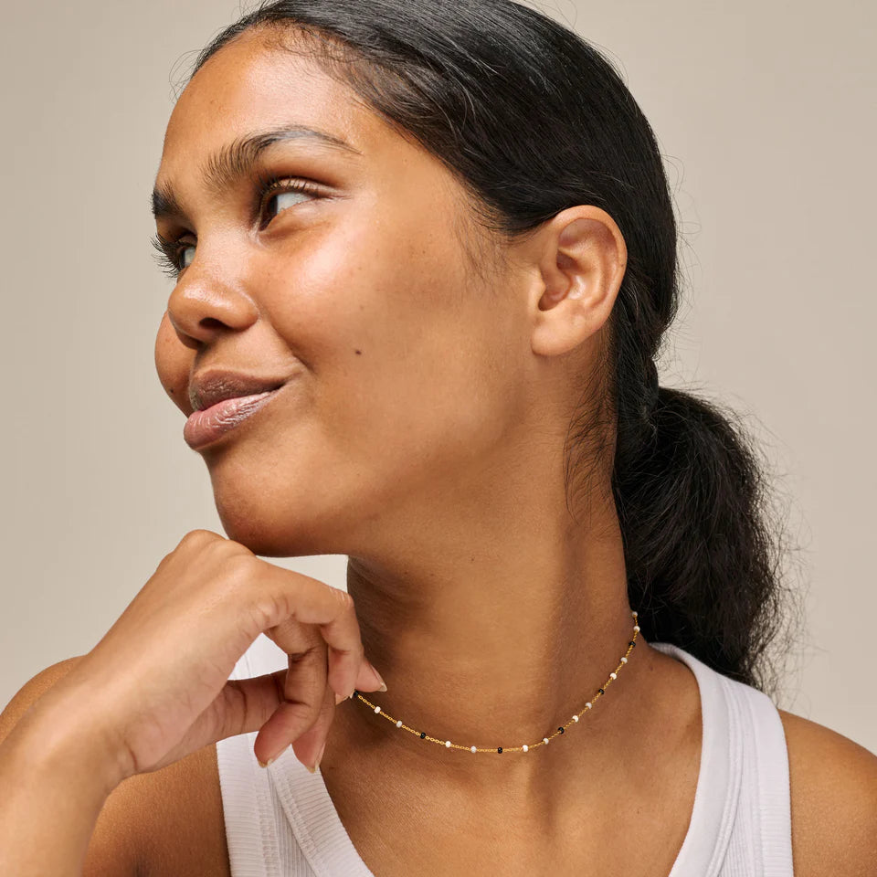 Lola Necklace Salt&#39;n&#39;Pepper